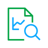 Icono documento y lupa